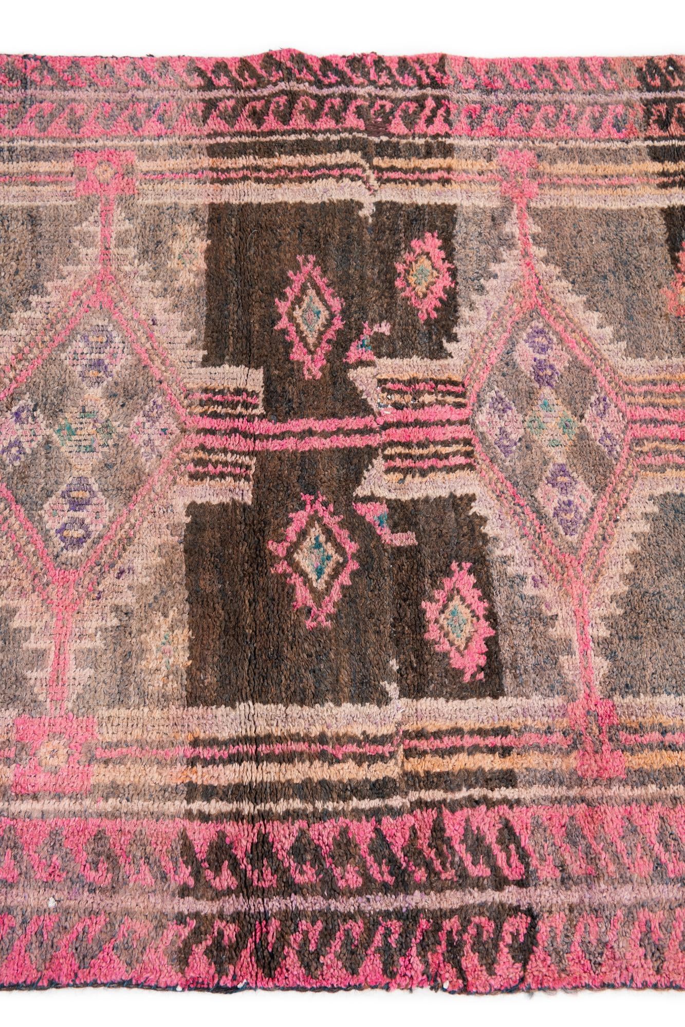 3' 4 x 6' Hand Knotted Ultra Vintage Persian Wool Rug