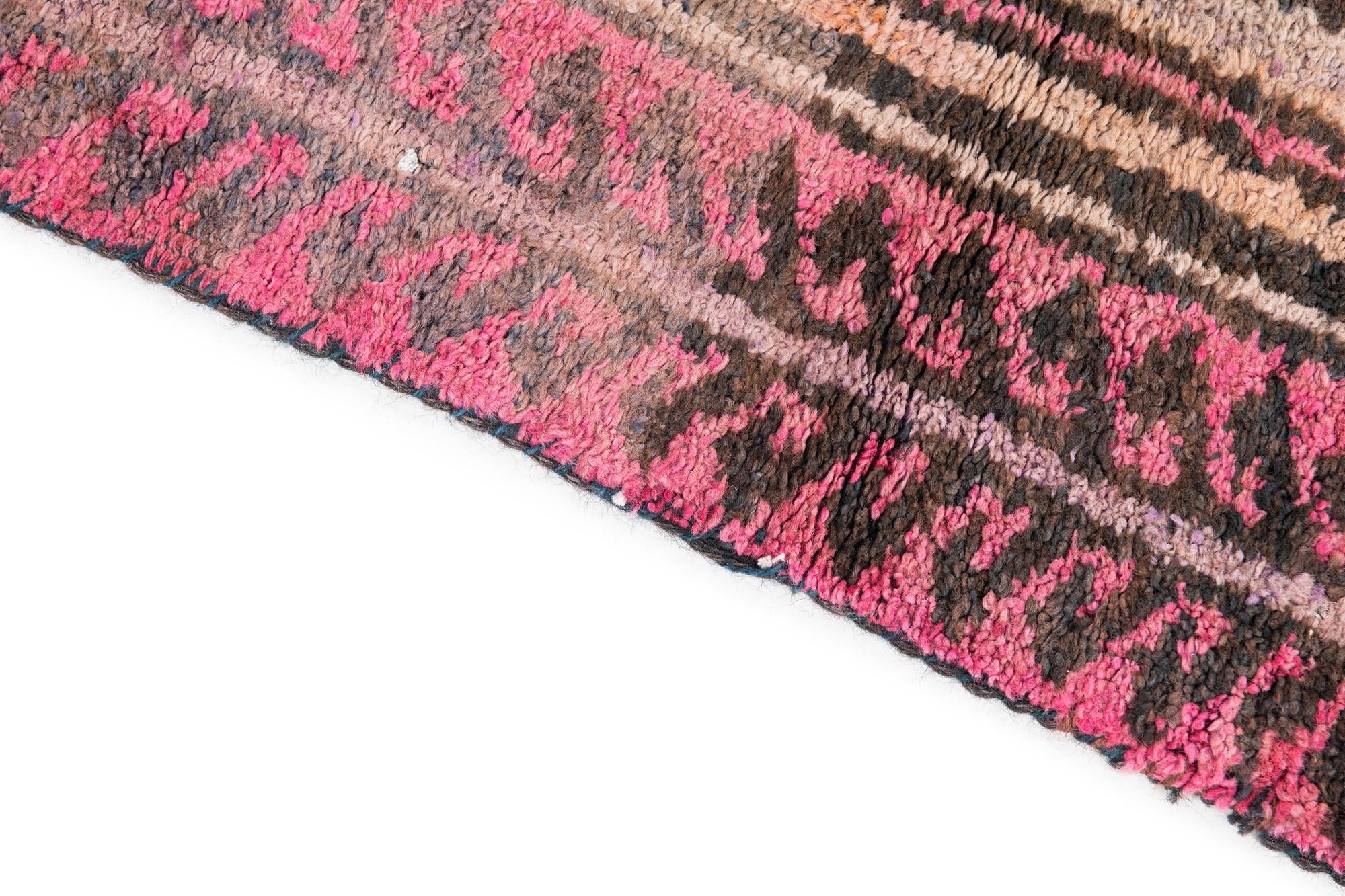 3' 4 x 6' Hand Knotted Ultra Vintage Persian Wool Rug