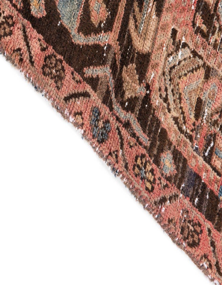 Detail image of 3' 9 x 5' 10  Hand Knotted Ultra Vintage Persian Wool Rug