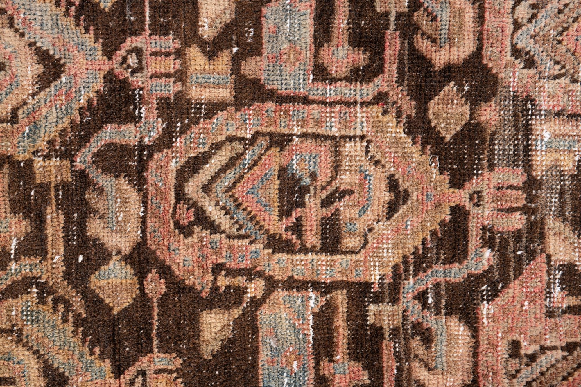 3' 9 x 5' 10 Hand Knotted Ultra Vintage Persian Wool Rug