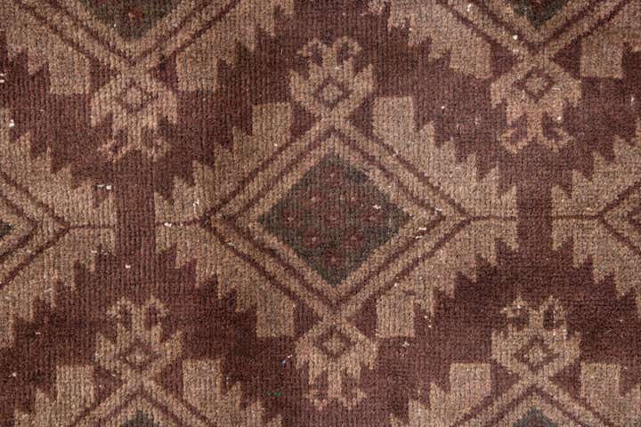 3' 9 x 6' 4 Hand Knotted Ultra Vintage Persian Wool Rug