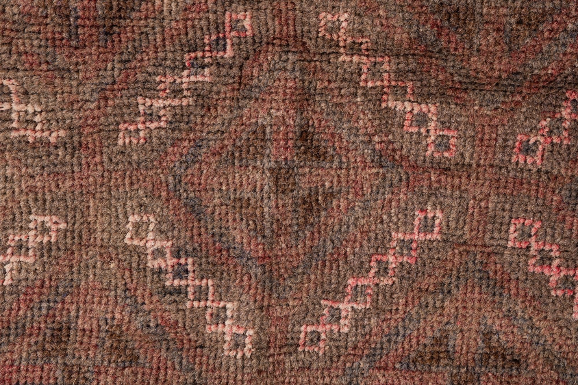 2' 10 x 4' 10 Hand Knotted Ultra Vintage Persian Wool Rug