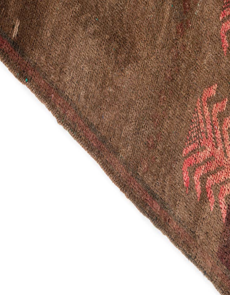 Detail image of 3' 1 x 4' 7  Hand Knotted Ultra Vintage Persian Wool Rug