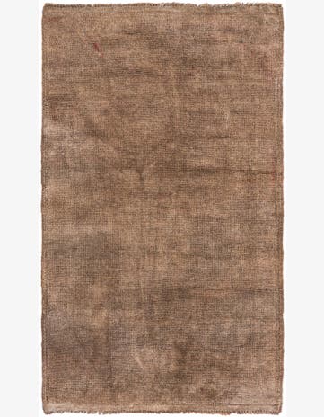 2' 9 x 4' 8 Hand Knotted Ultra Vintage Persian Wool Rug