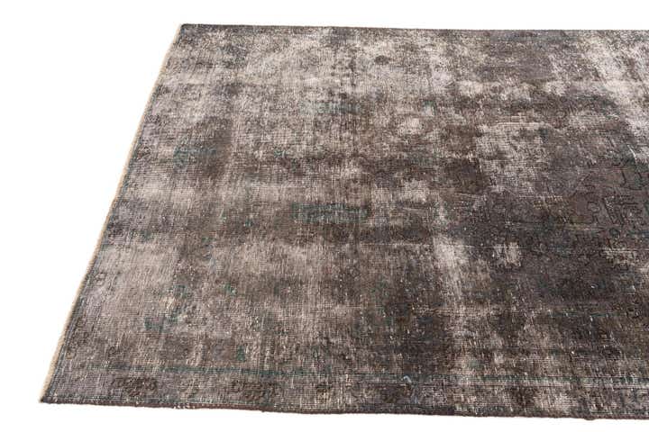 4' 9 x 8' 1 Hand Knotted Ultra Vintage Persian Wool Rug