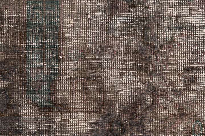 4' 9 x 8' 1 Hand Knotted Ultra Vintage Persian Wool Rug