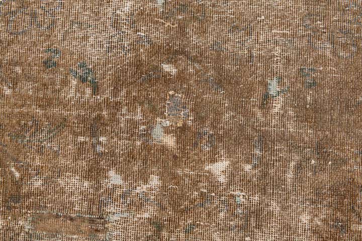 9' 7 x 13' 8 Hand Knotted Ultra Vintage Persian Wool Rug