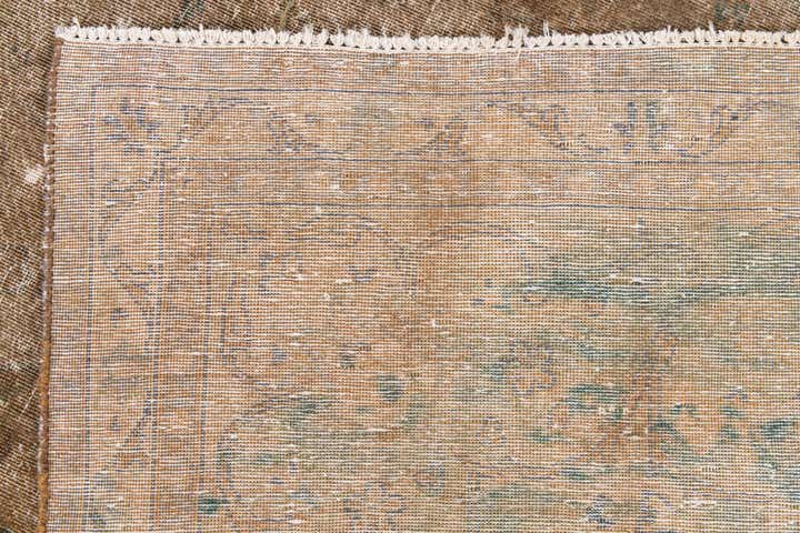 9' 7 x 13' 8 Hand Knotted Ultra Vintage Persian Wool Rug