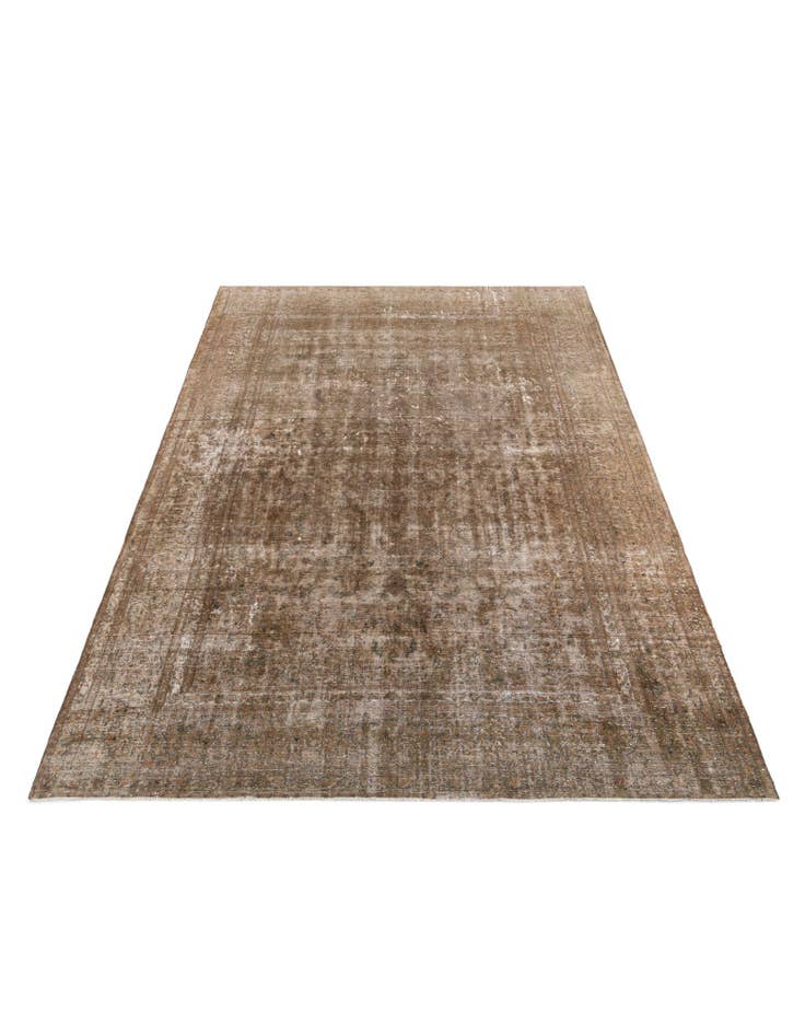 Detail image of 9' 7 x 13' 8 Hand Knotted Ultra Vintage Persian Wool Rug