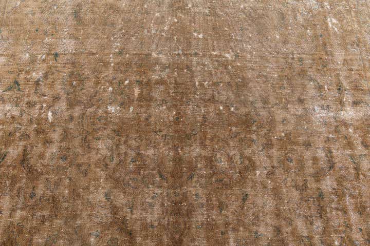 9' 7 x 13' 8 Hand Knotted Ultra Vintage Persian Wool Rug