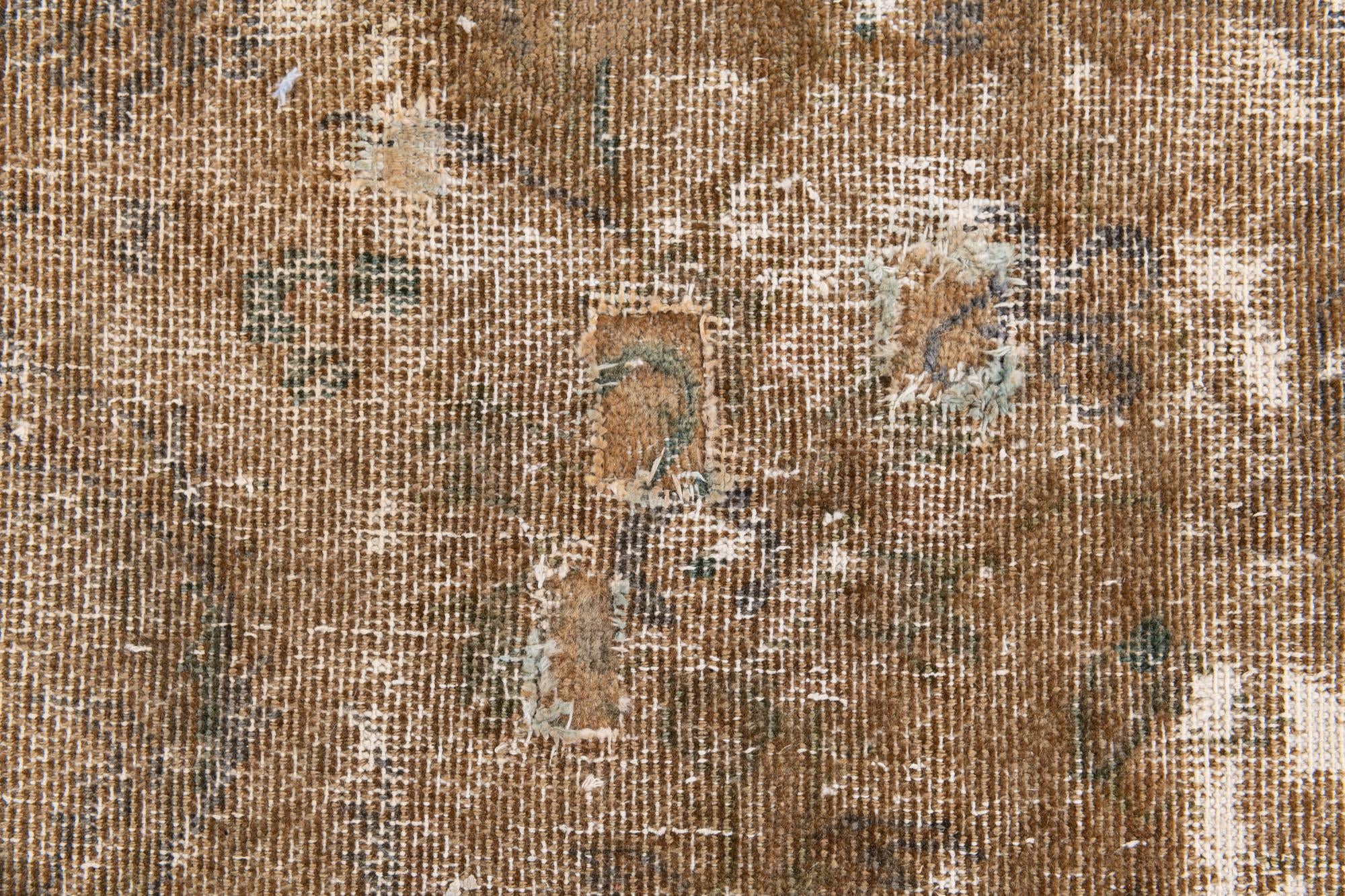 9' 7 x 13' 8 Hand Knotted Ultra Vintage Persian Wool Rug