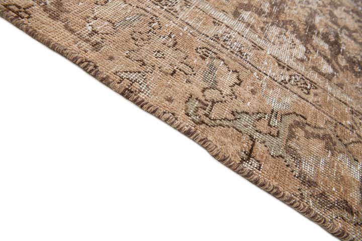 6' 7 x 9' 4 Hand Knotted Ultra Vintage Persian Wool Rug