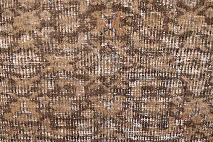 6' 7 x 9' 4 Hand Knotted Ultra Vintage Persian Wool Rug