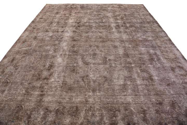 9' 5 x 11' 3 Hand Knotted Ultra Vintage Persian Wool Rug