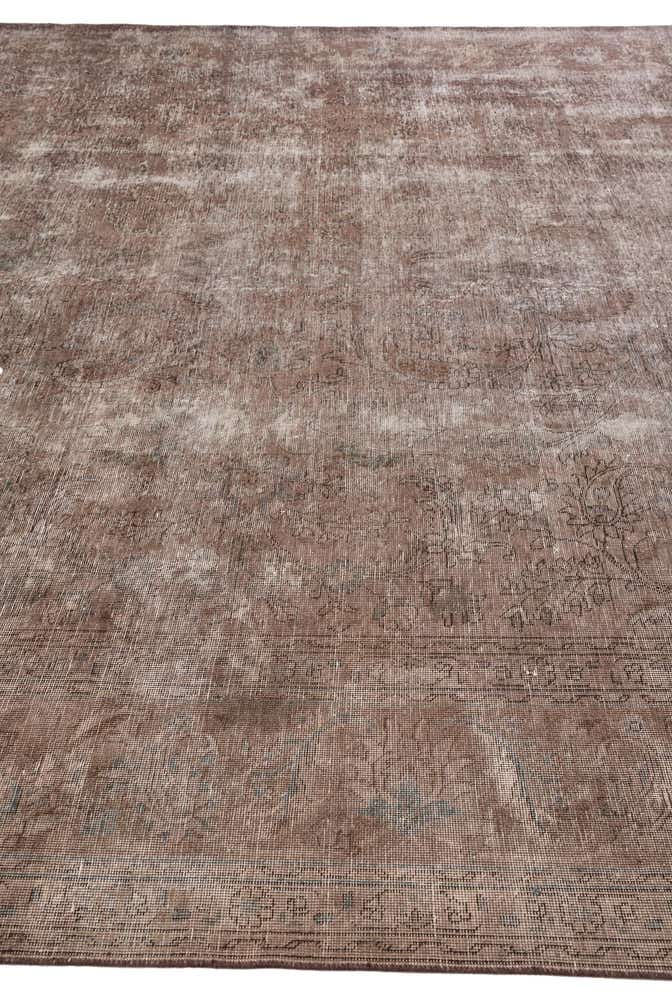 9' 5 x 11' 3 Hand Knotted Ultra Vintage Persian Wool Rug