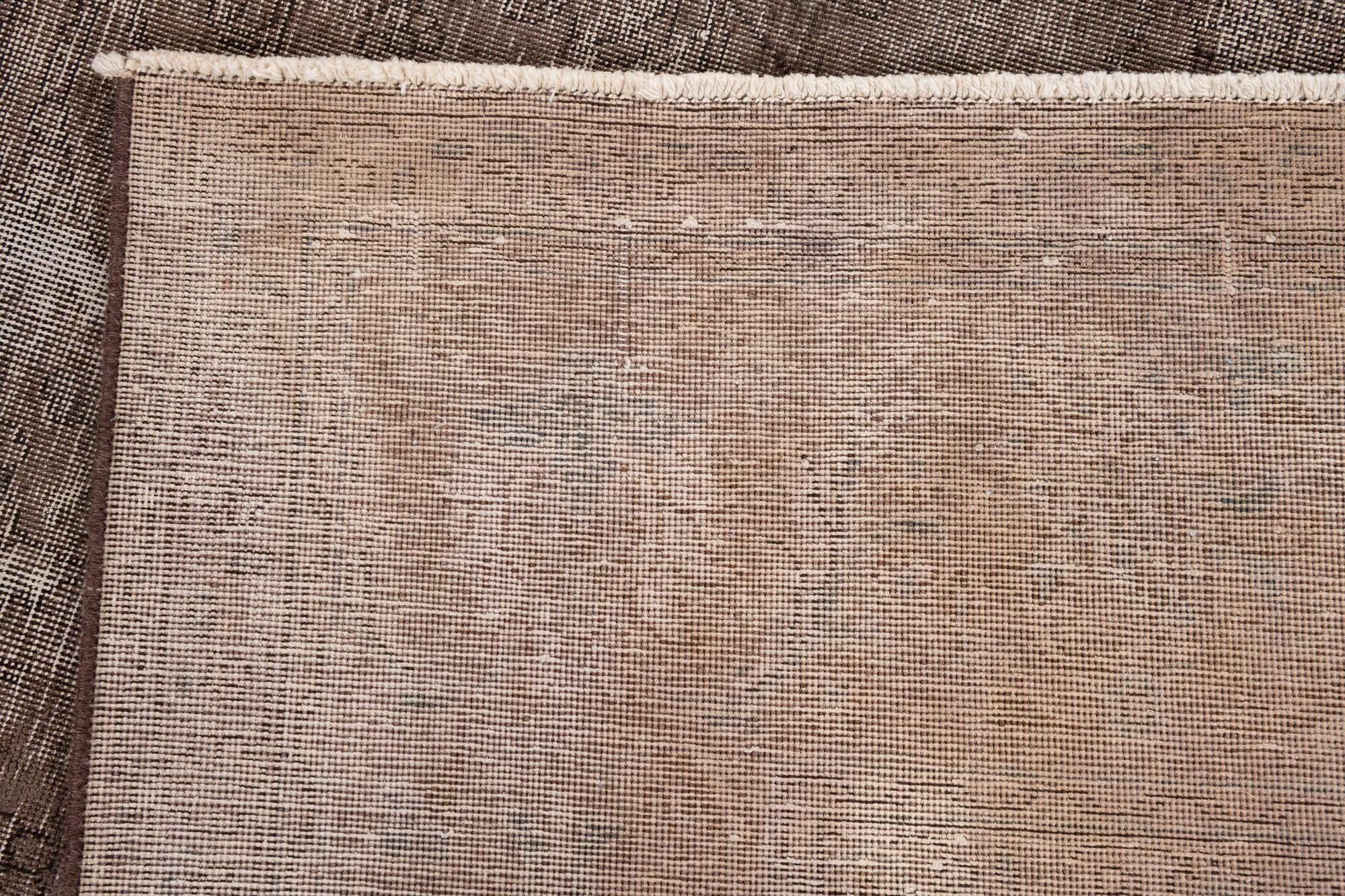 9' 5 x 11' 3 Hand Knotted Ultra Vintage Persian Wool Rug