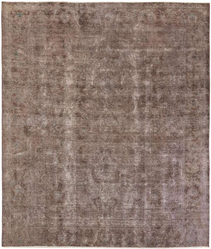 9' 5 x 11' 3 Hand Knotted Ultra Vintage Persian Wool Rug