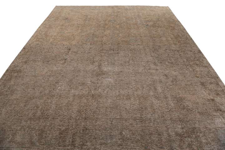 9' 3 x 11' 10 Hand Knotted Ultra Vintage Persian Wool Rug