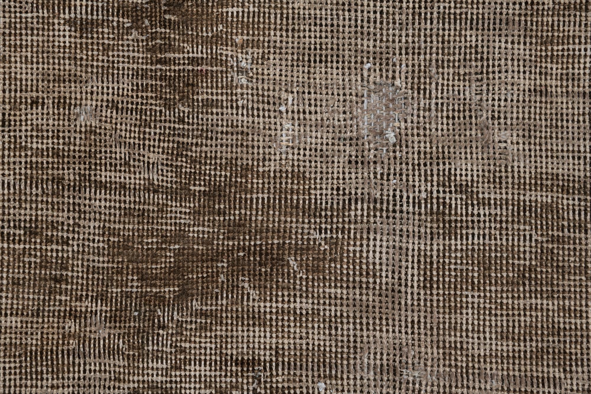 9' 3 x 11' 10 Hand Knotted Ultra Vintage Persian Wool Rug
