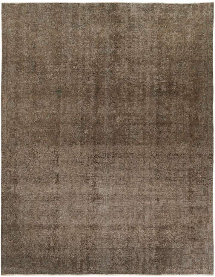 9' 3 x 11' 10 Hand Knotted Ultra Vintage Persian Wool Rug