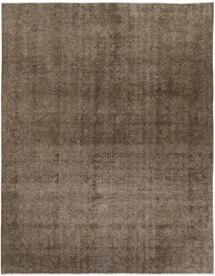 Detail image of 9' 3 x 11' 10 Hand Knotted Ultra Vintage Persian Wool Rug