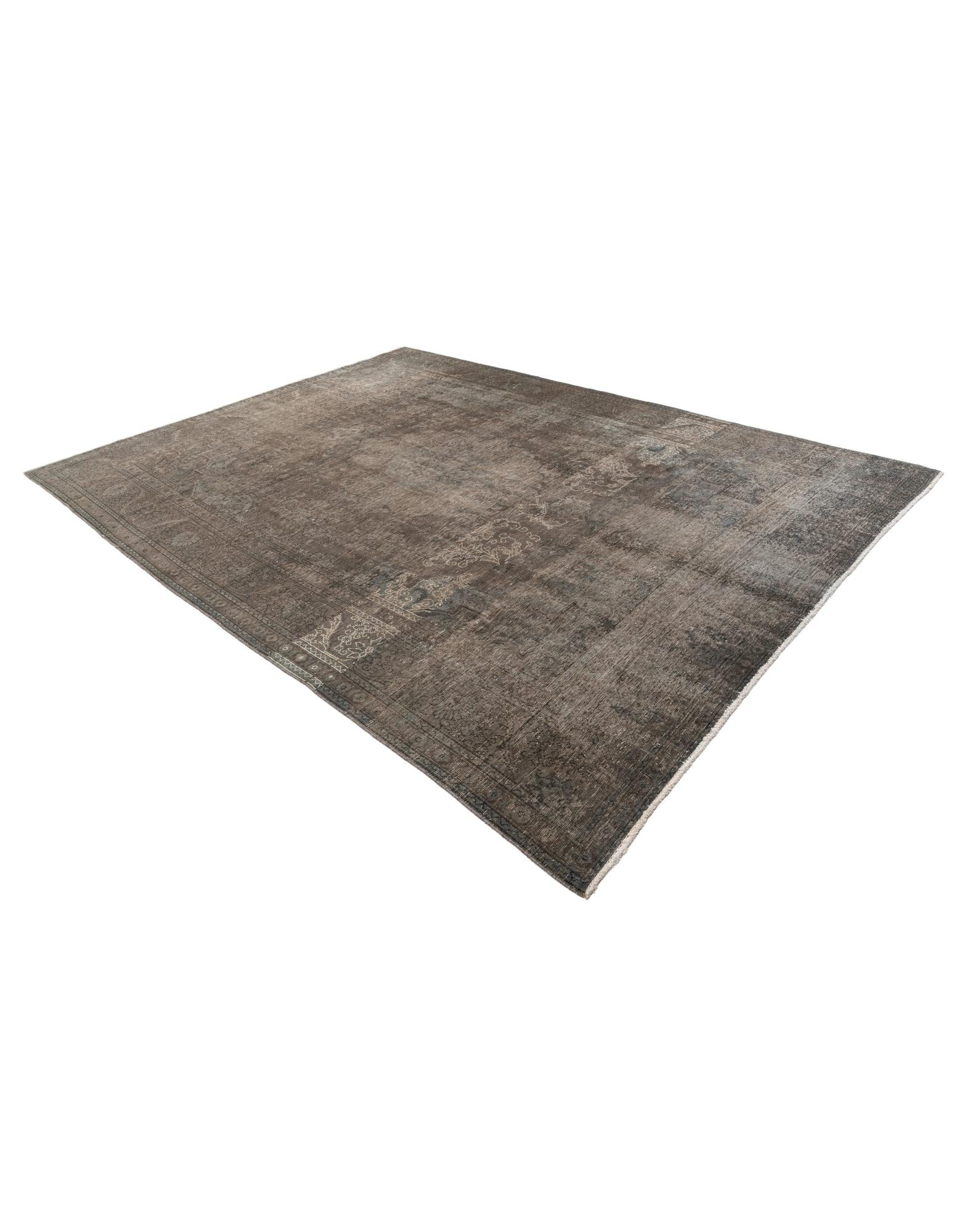 9' 7 x 12' 9 Hand Knotted Ultra Vintage Persian Wool Rug