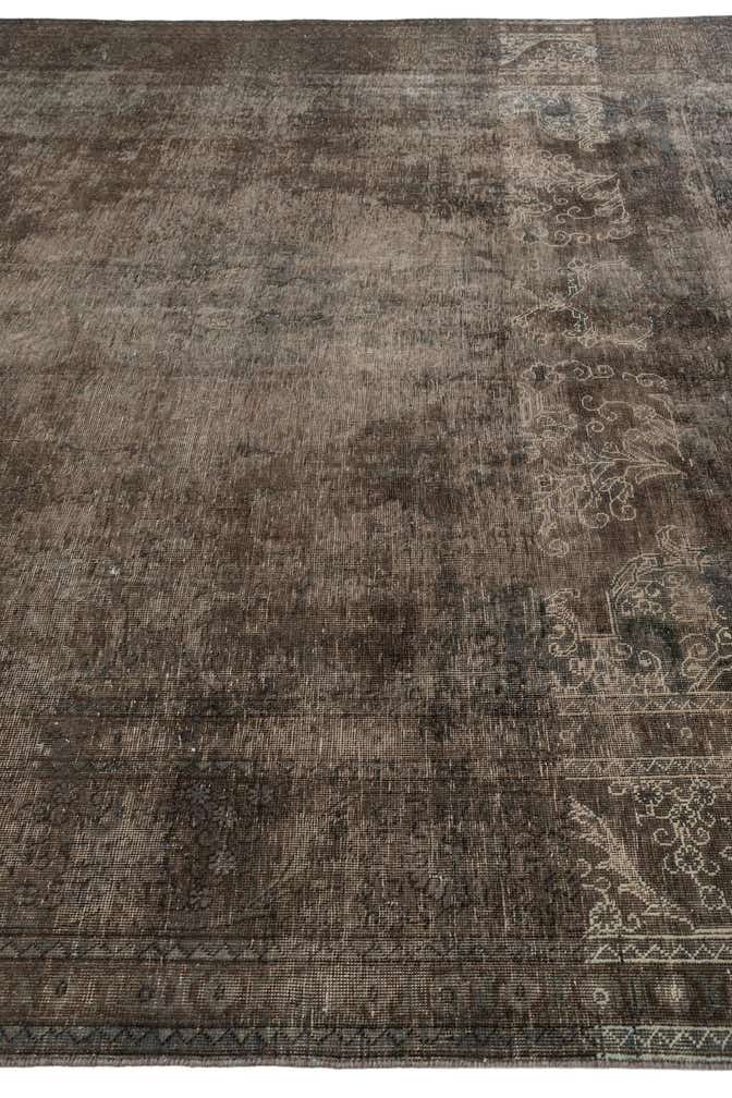 9' 7 x 12' 9 Hand Knotted Ultra Vintage Persian Wool Rug