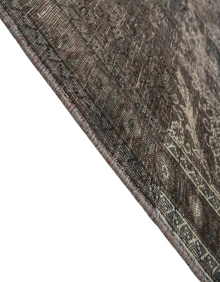 Detail image of 9' 7 x 12' 9  Hand Knotted Ultra Vintage Persian Wool Rug