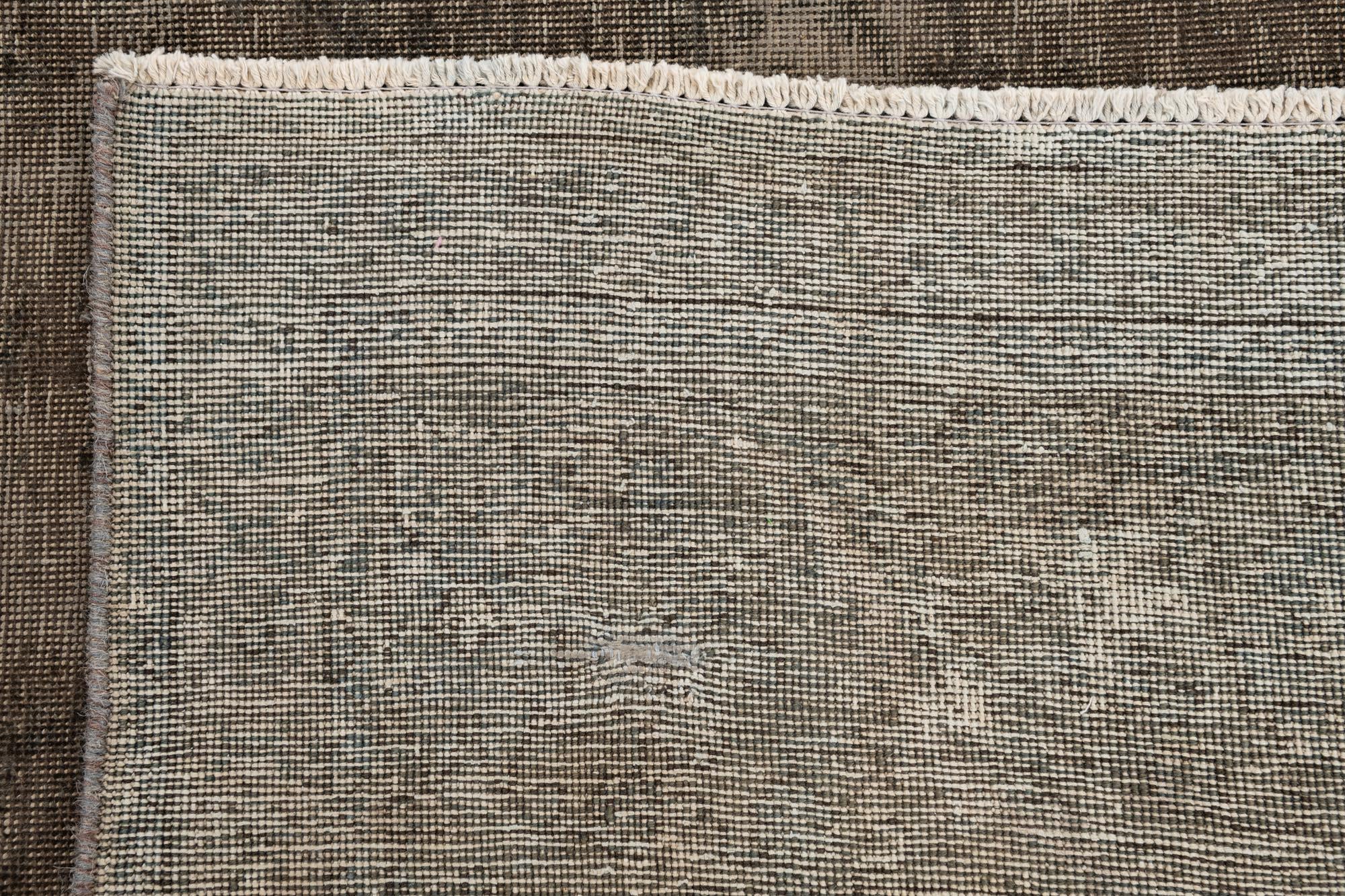 9' 7 x 12' 9 Hand Knotted Ultra Vintage Persian Wool Rug