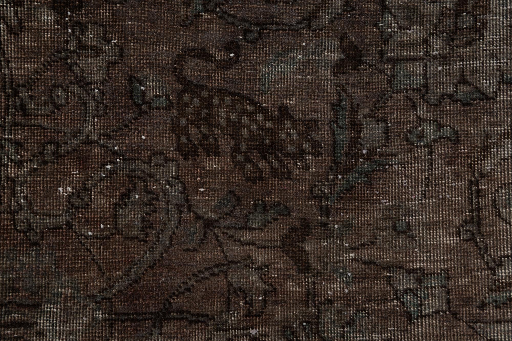 8' x 13' 4 Hand Knotted Ultra Vintage Persian Wool Rug