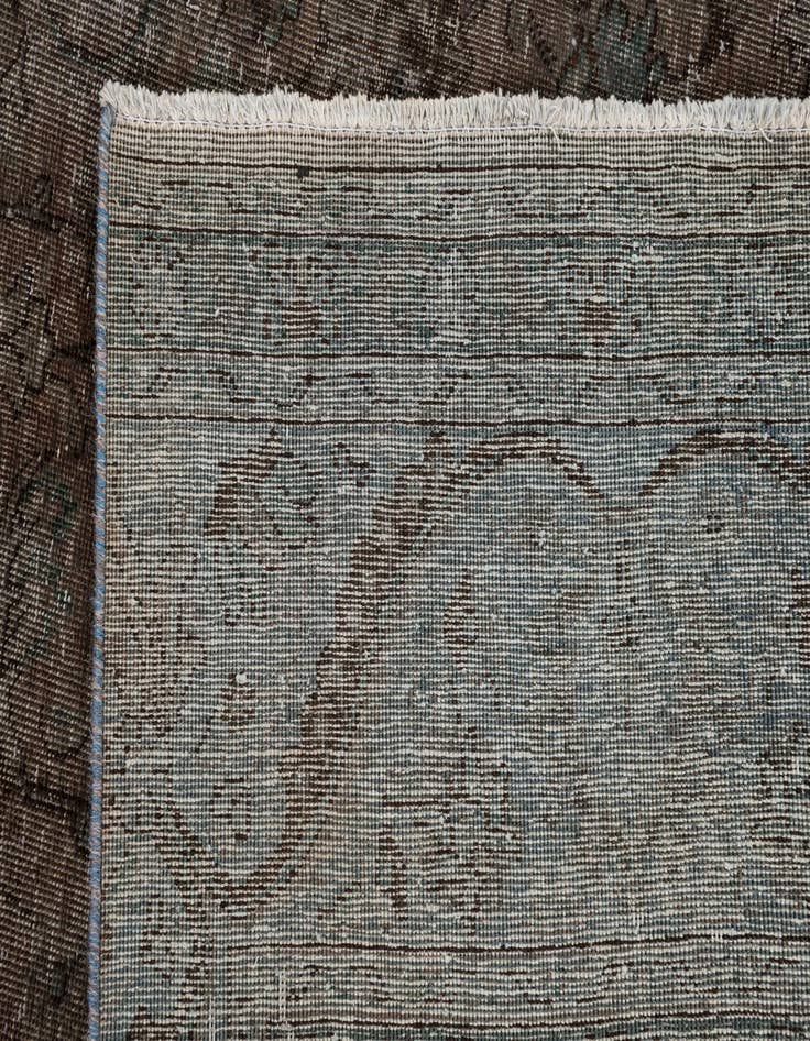 Detail image of  8' x 13' 4  Hand Knotted Ultra Vintage Persian Wool Rug