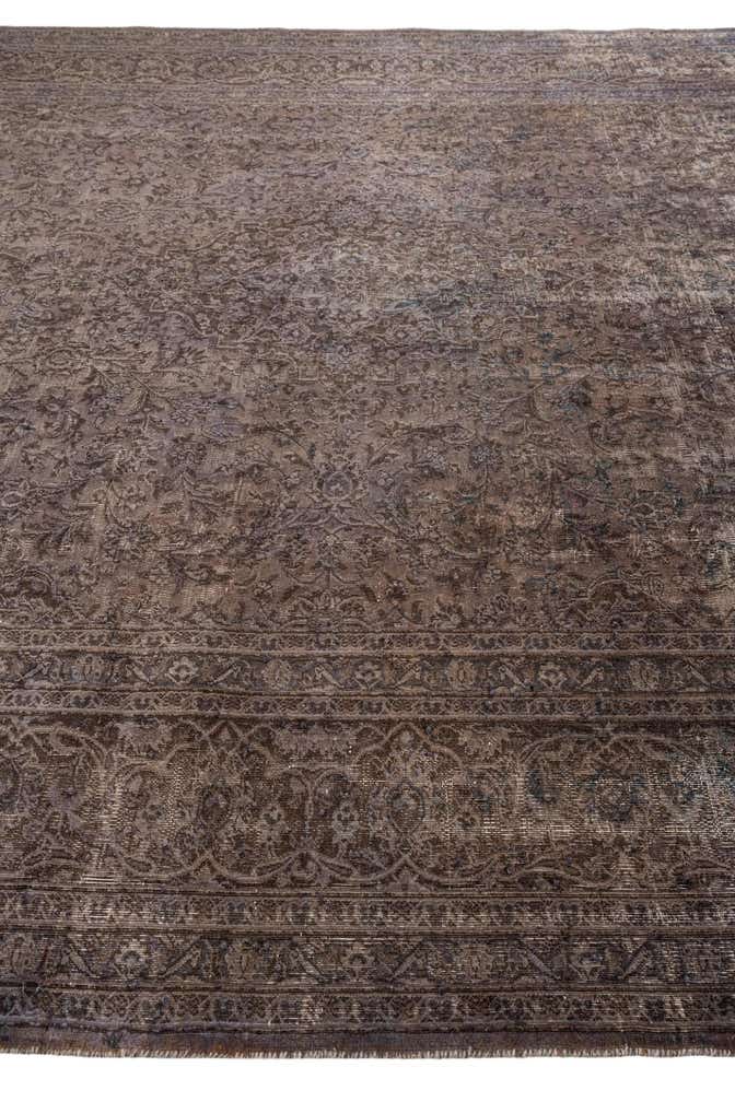 9' 7 x 12' 4 Hand Knotted Ultra Vintage Persian Wool Rug