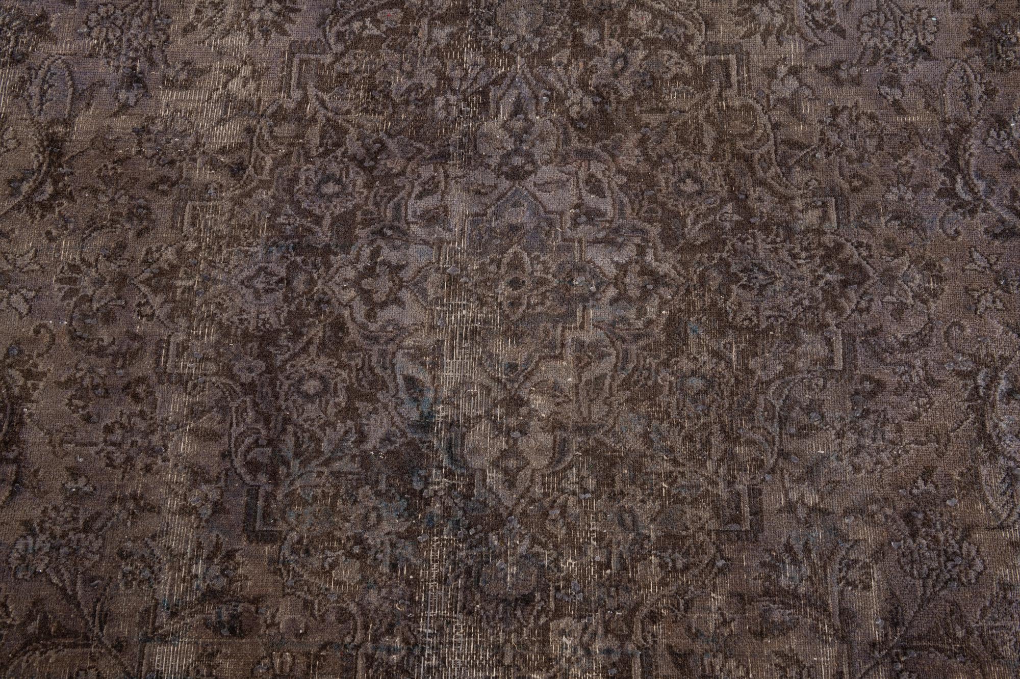 9' 7 x 12' 4 Hand Knotted Ultra Vintage Persian Wool Rug