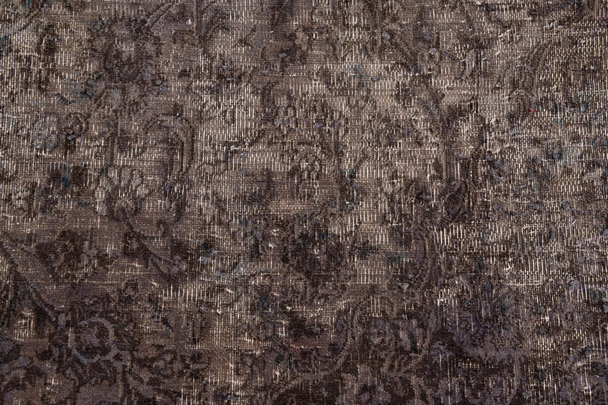 9' 7 x 12' 4 Hand Knotted Ultra Vintage Persian Wool Rug