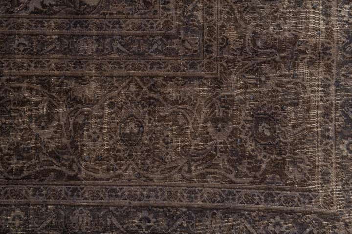 9' 7 x 12' 4 Hand Knotted Ultra Vintage Persian Wool Rug