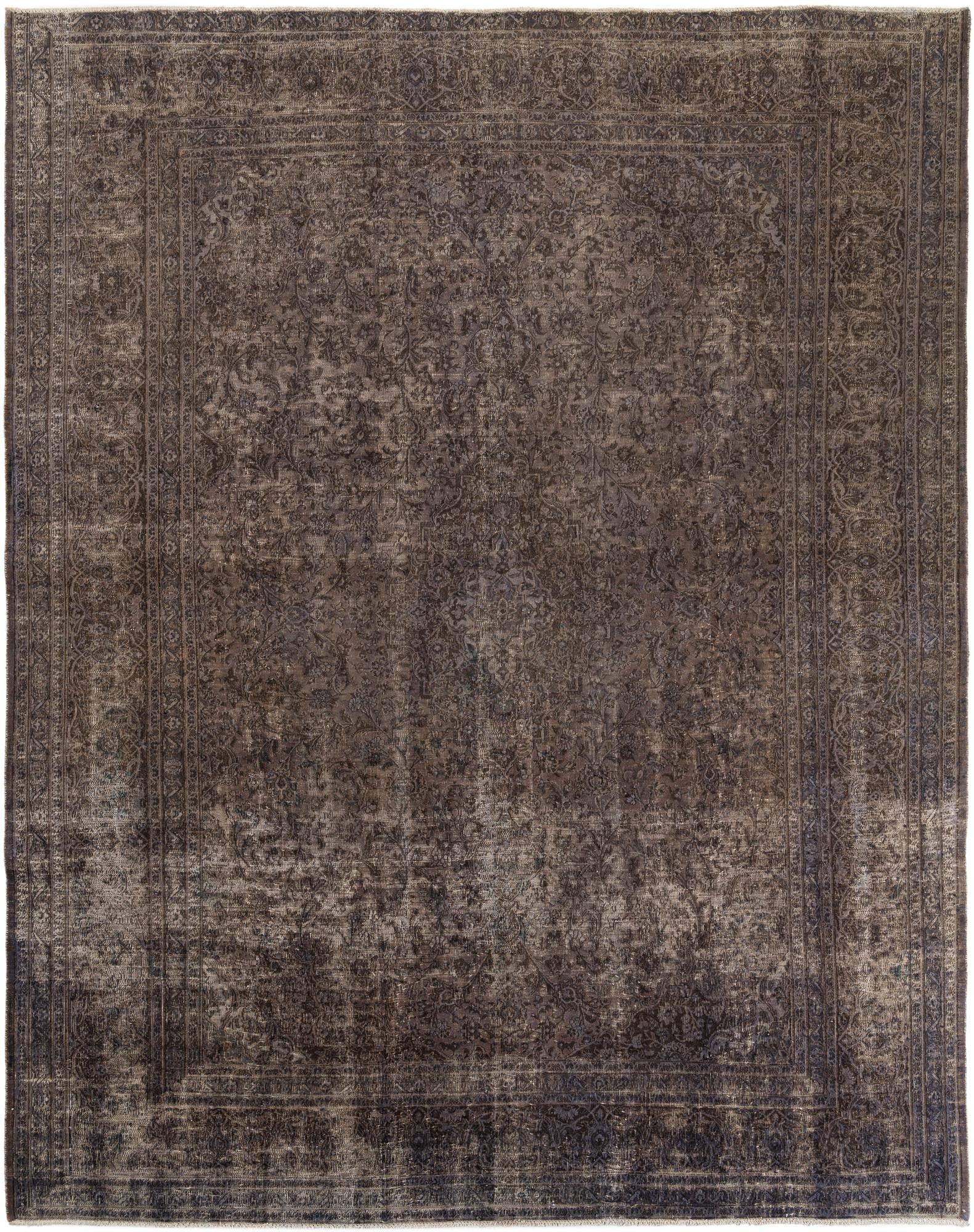 9' 7 x 12' 4 Hand Knotted Ultra Vintage Persian Wool Rug