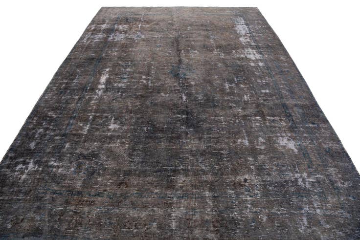 Detail image of 7' 5 x 10' 5 Hand Knotted Ultra Vintage Persian Wool Rug