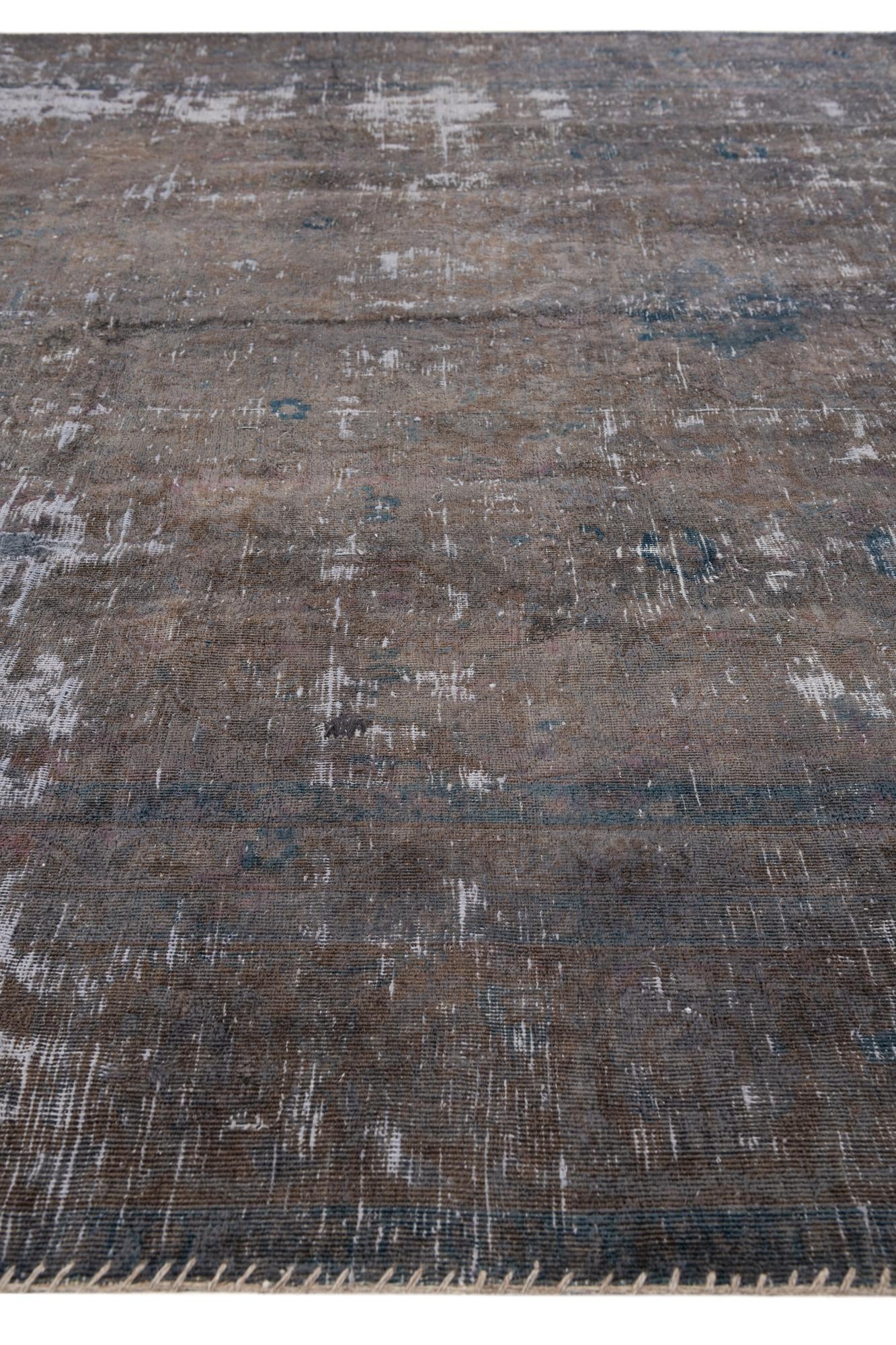 7' 5 x 10' 5 Hand Knotted Ultra Vintage Persian Wool Rug
