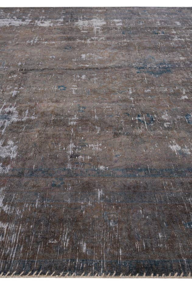 Detail image of 7' 5 x 10' 5 Hand Knotted Ultra Vintage Persian Wool Rug