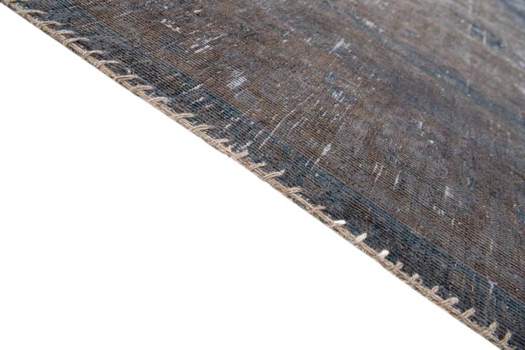 Detail image of 7' 5 x 10' 5 Hand Knotted Ultra Vintage Persian Wool Rug