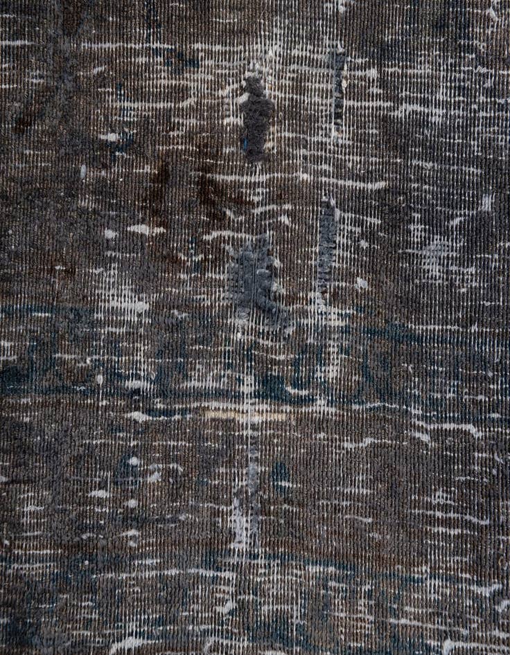 Detail image of 7' 5 x 10' 5  Hand Knotted Ultra Vintage Persian Wool Rug