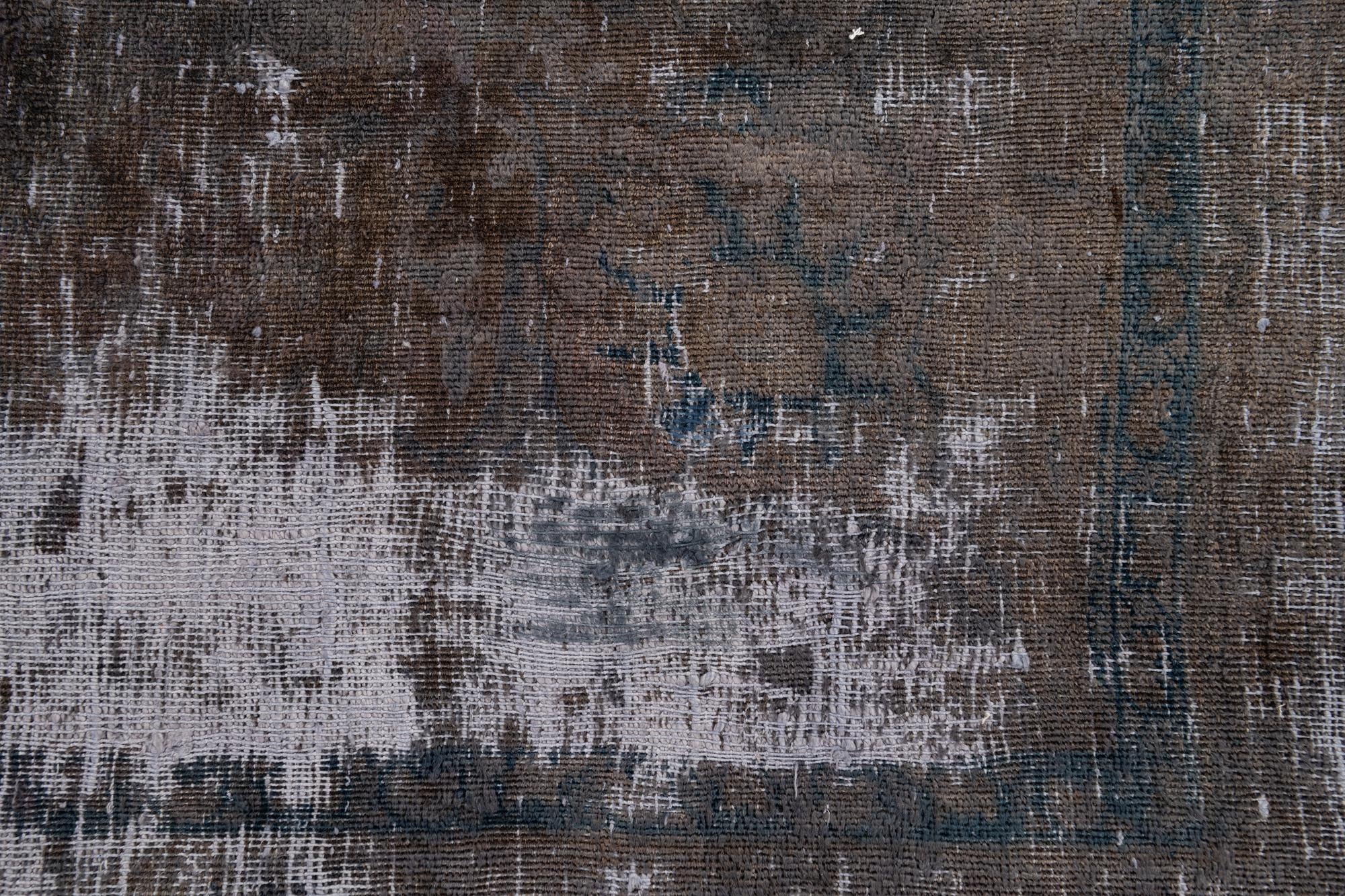 7' 5 x 10' 5 Hand Knotted Ultra Vintage Persian Wool Rug
