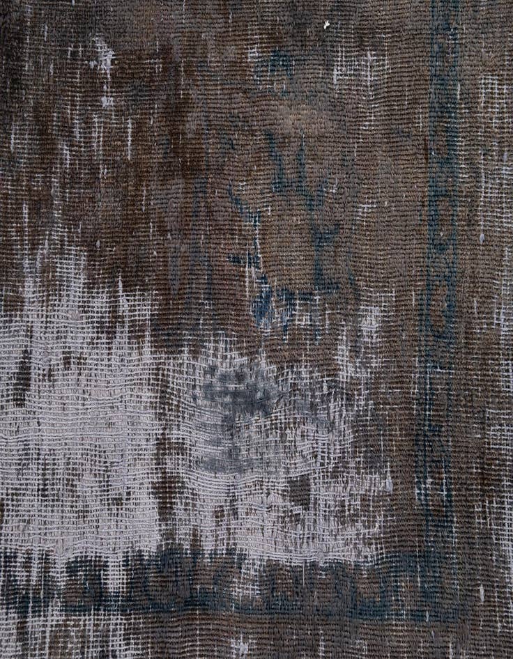 Detail image of 7' 5 x 10' 5  Hand Knotted Ultra Vintage Persian Wool Rug