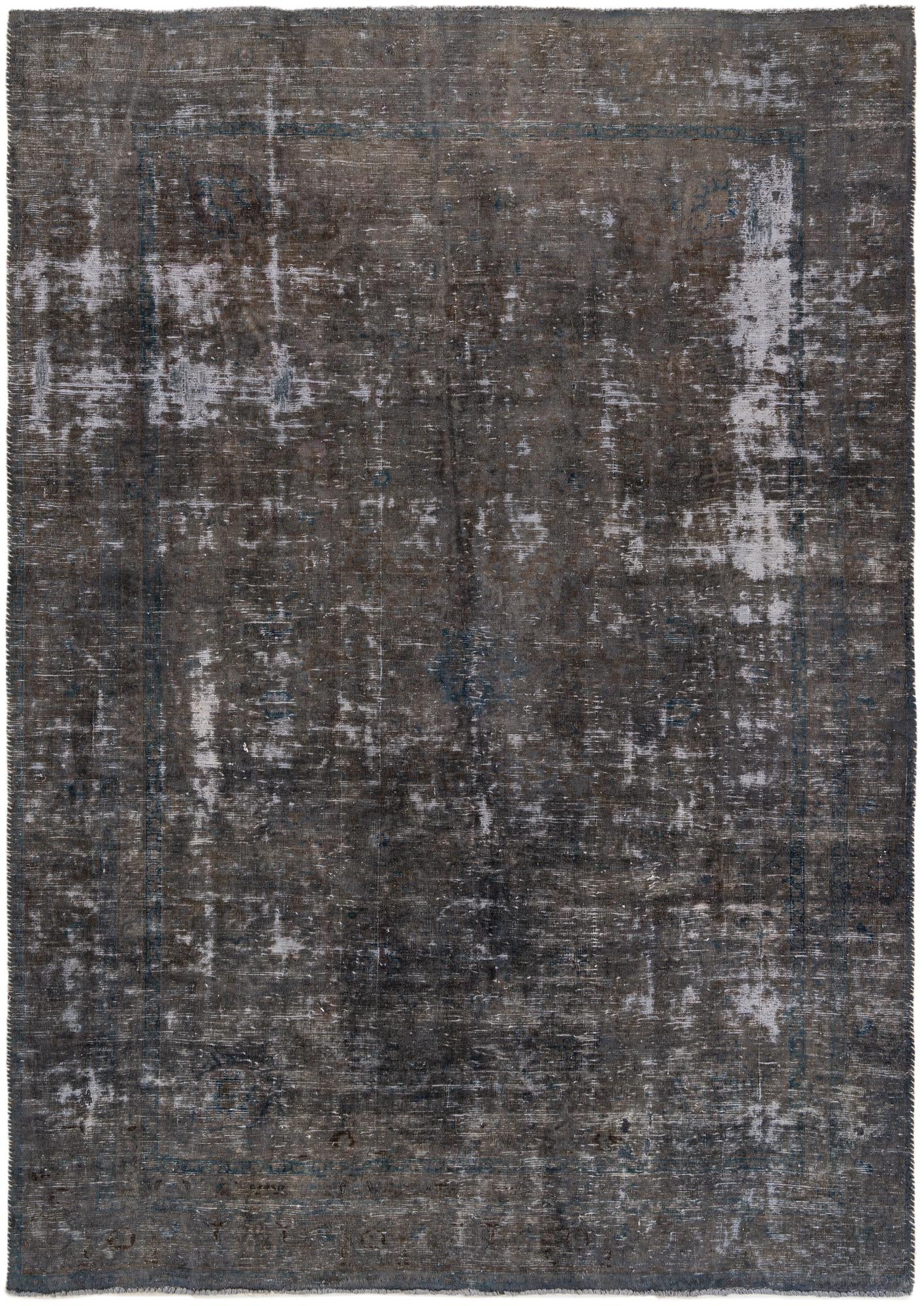 7' 5 x 10' 5 Hand Knotted Ultra Vintage Persian Wool Rug