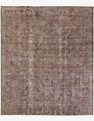 9' 5 x 11' 3 Hand Knotted Ultra Vintage Persian Wool Rug