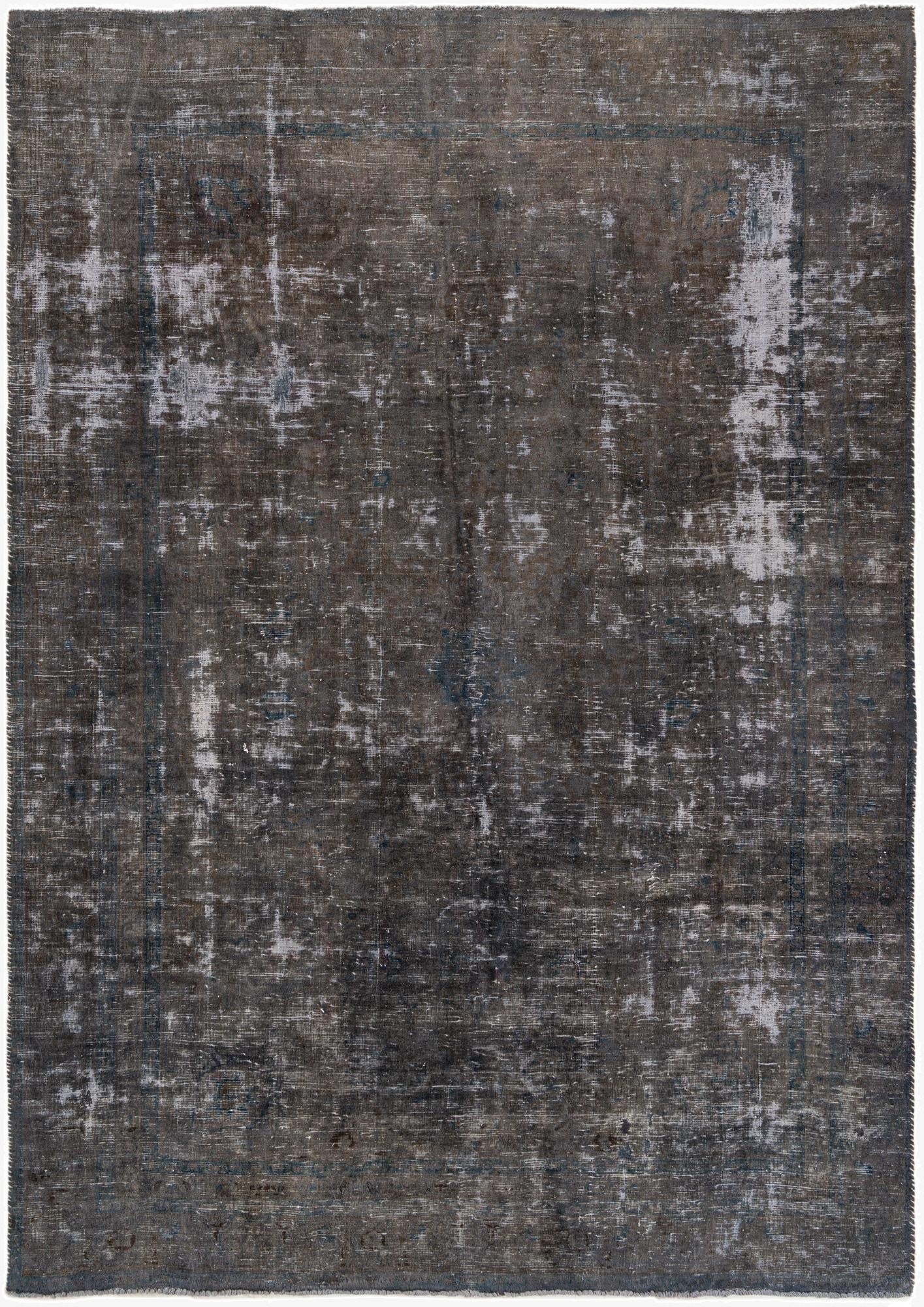 7' 5 x 10' 5  Hand Knotted Ultra Vintage Persian Wool Rug