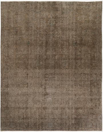 9' 3 x 11' 10 Hand Knotted Ultra Vintage Persian Wool Rug