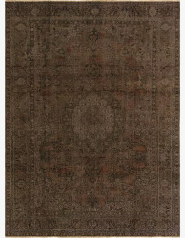 8' 2 x 11' 3 Hand Knotted Ultra Vintage Persian Wool Rug