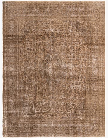 9' 5 x 12' 6 Hand Knotted Ultra Vintage Persian Wool Rug