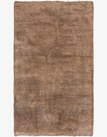 2' 9 x 4' 8 Hand Knotted Ultra Vintage Persian Wool Rug